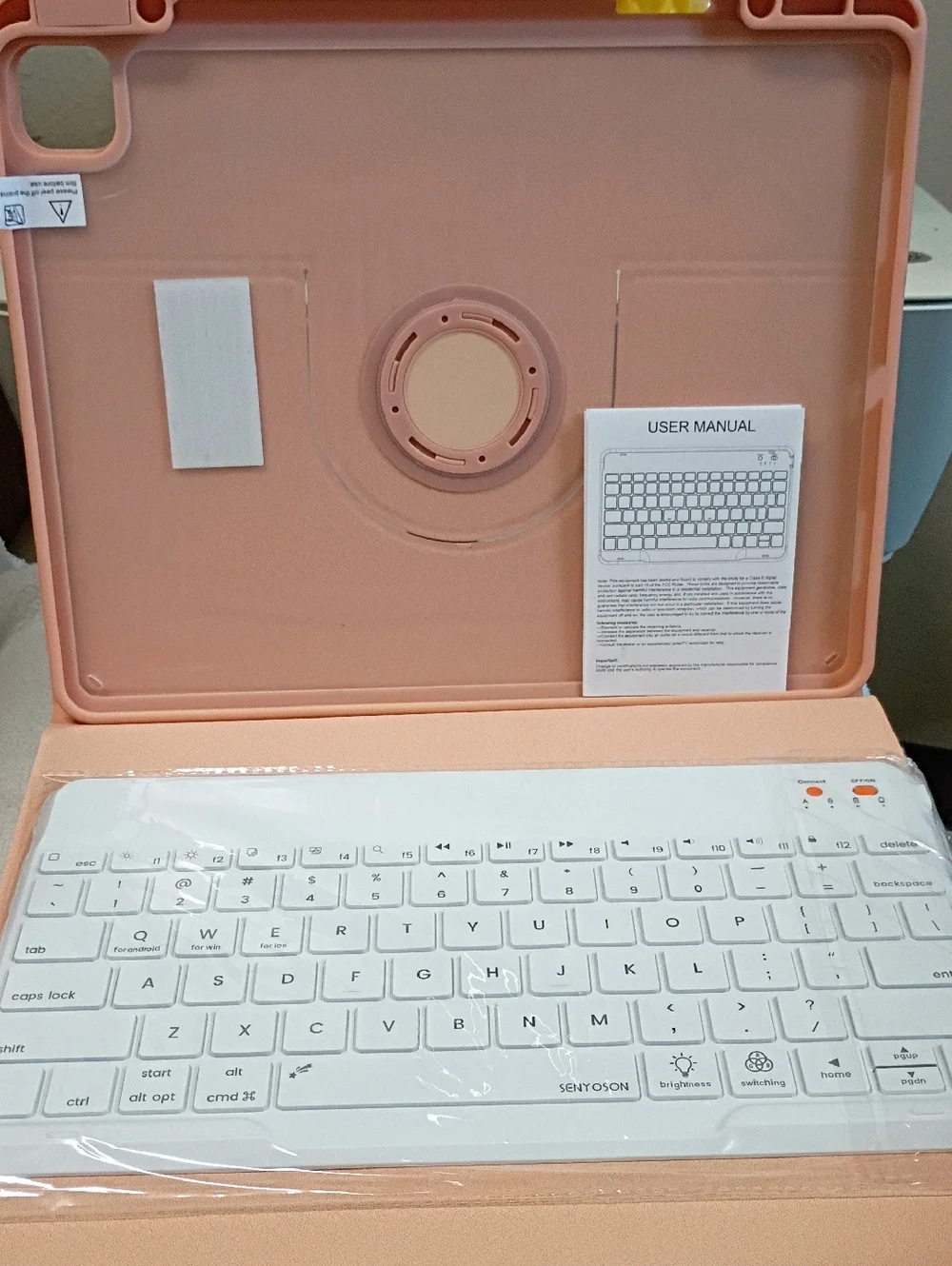Wireless Keyboard Tablet Case